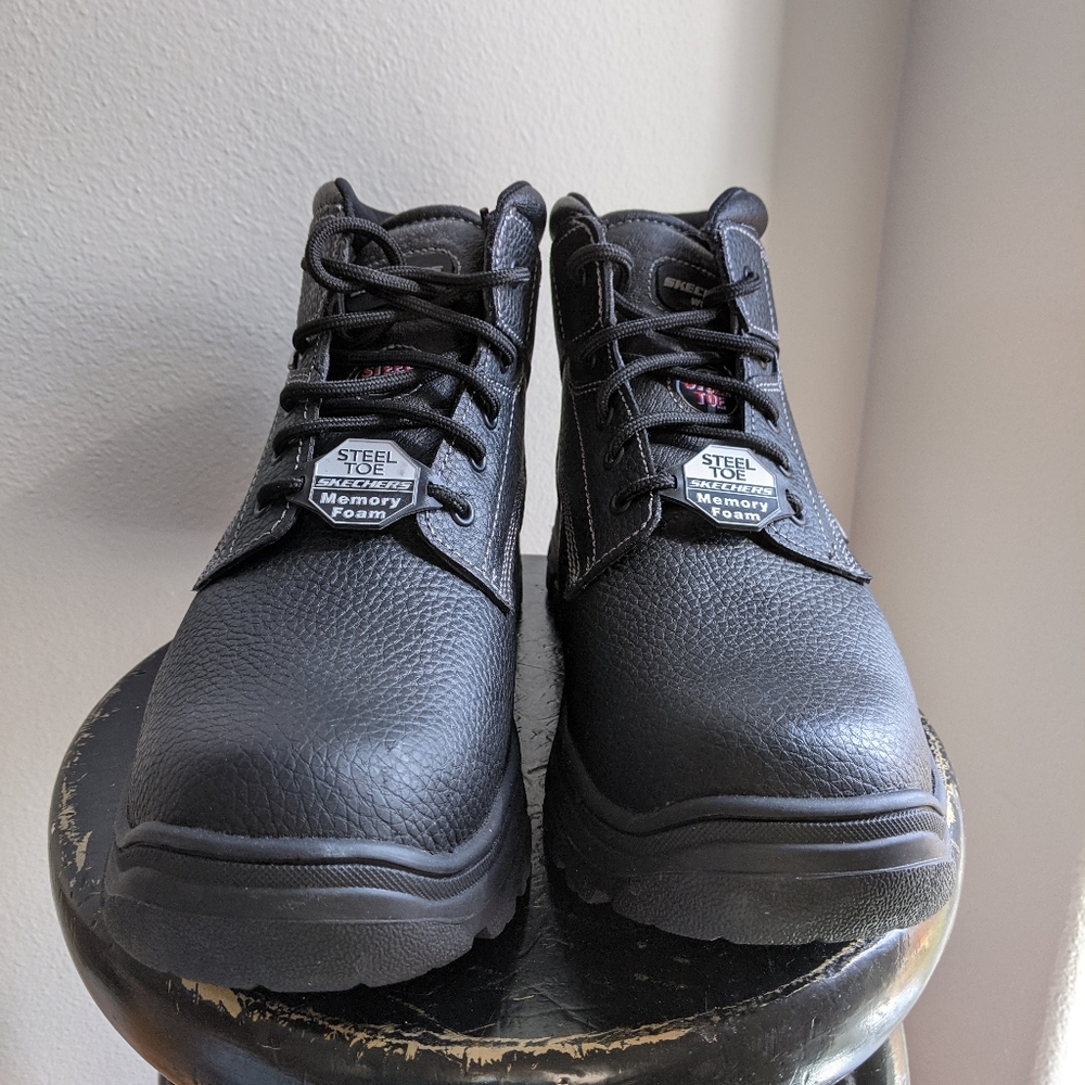 Sketchers steel toe